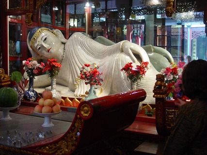 Tempio del Buddha di giada a Shanghai, China con valutazioni e commenti
