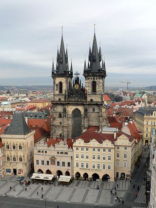 Chiesa di Santa Maria di Týn a Praga, Czech Republic con valutazioni e